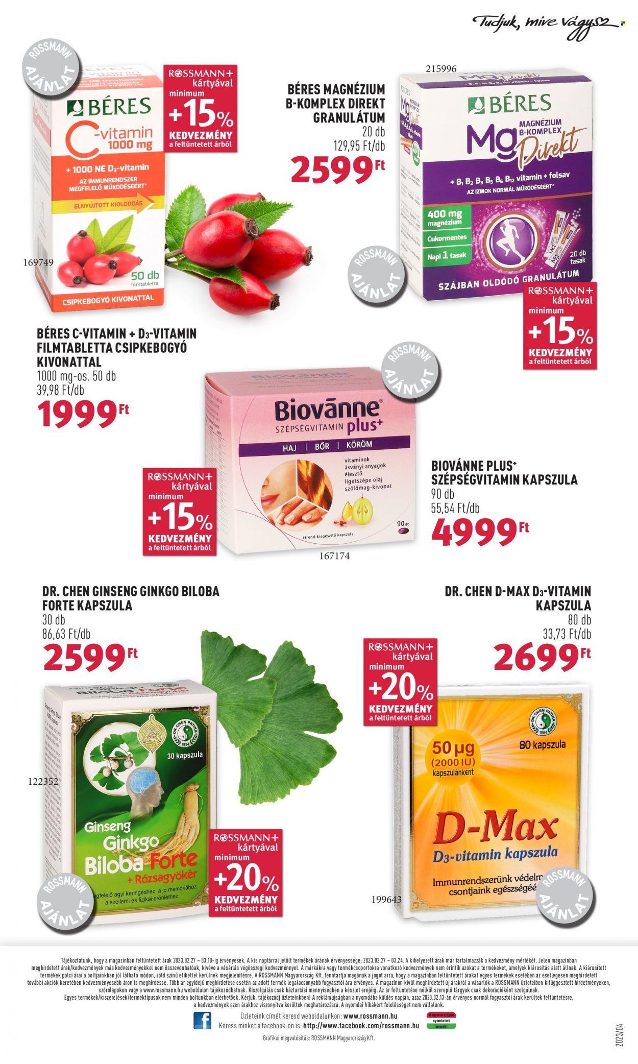Rossmann akciós újságok - 2023.02.27 - 2023.03.10. Oldal 13