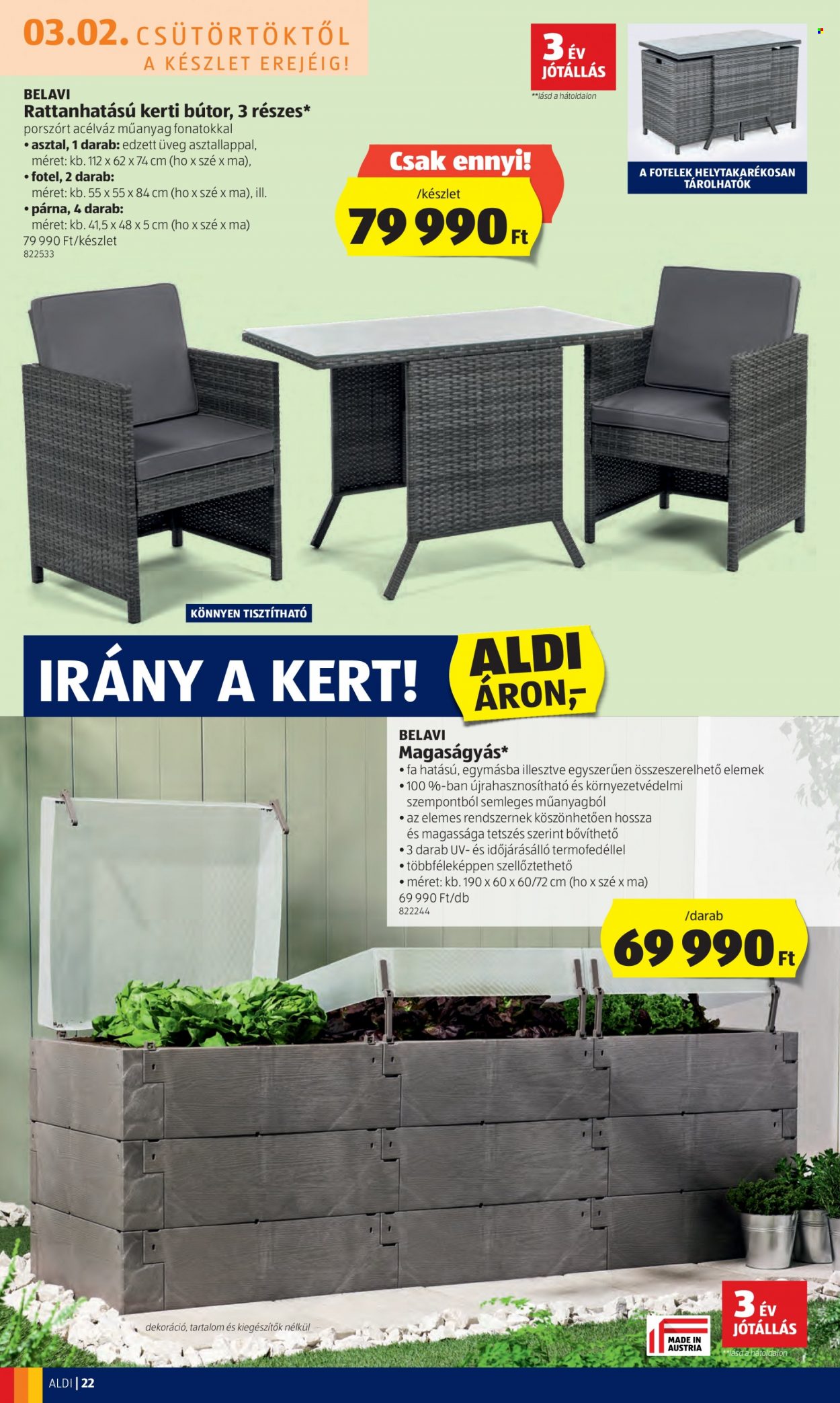 Aldi akciós újságok - 2023.03.02 - 2023.03.08. Oldal 24