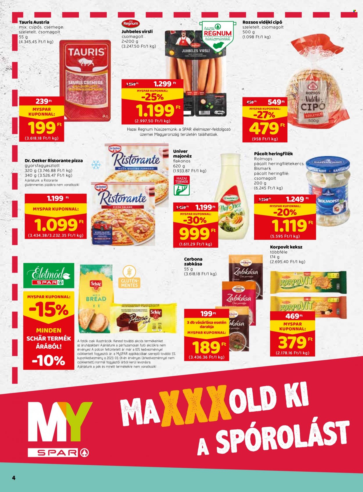 SPAR akciós újságok - 2023.03.02 - 2023.03.08. Oldal 6