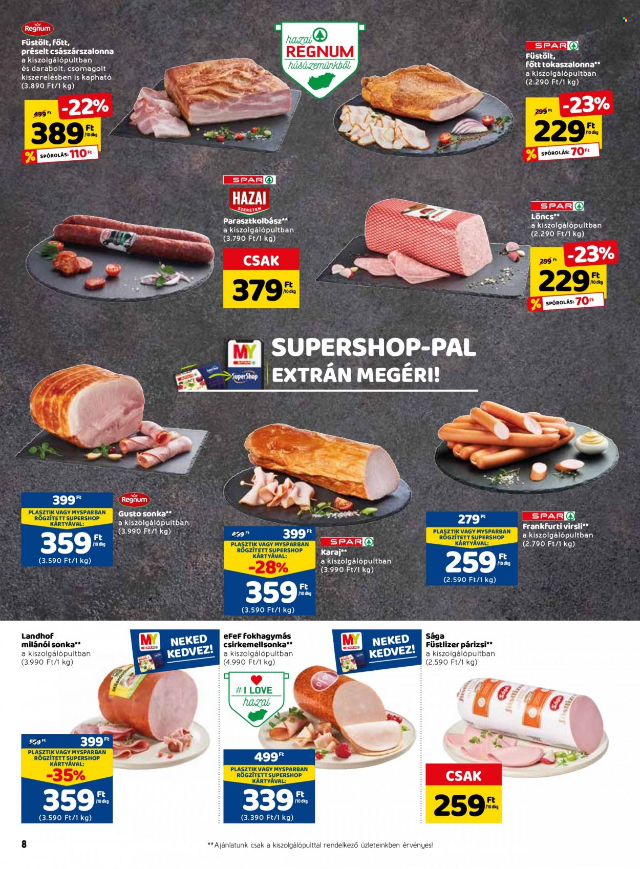 SPAR akciós újságok - 2023.03.02 - 2023.03.08. Oldal 10