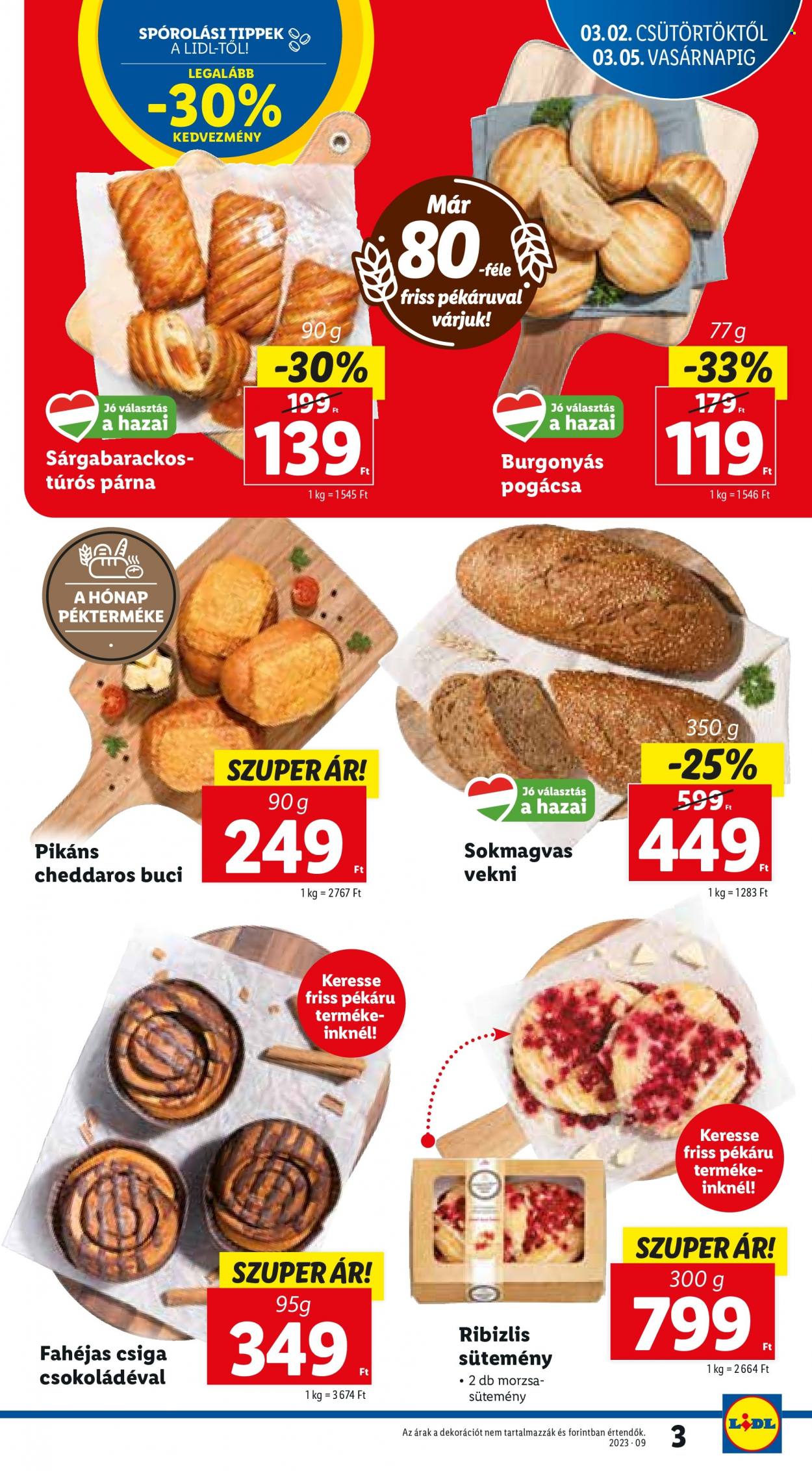 Lidl akciós újságok - 2023.03.02 - 2023.03.08. Oldal 3