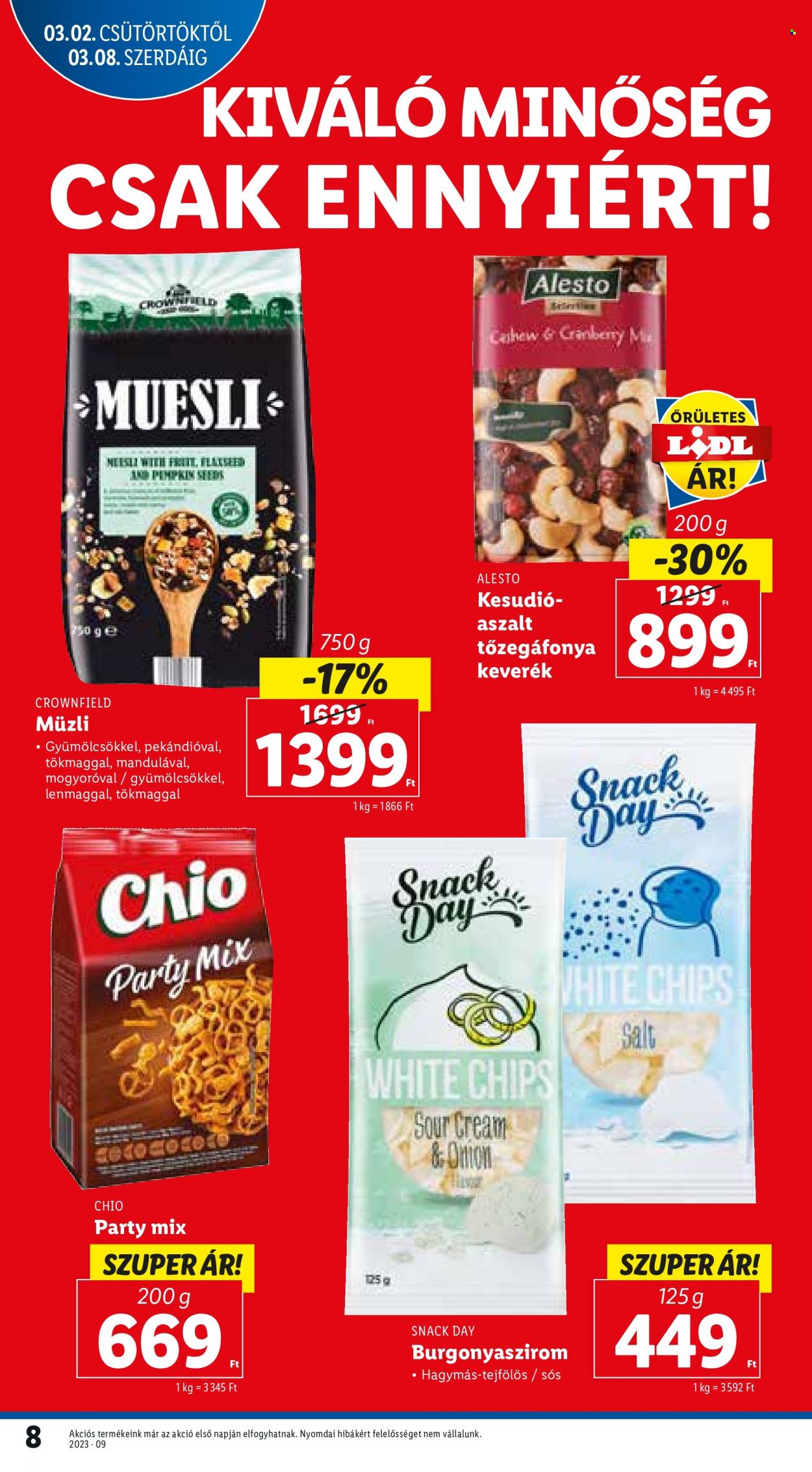 Lidl akciós újságok - 2023.03.02 - 2023.03.08. Oldal 8