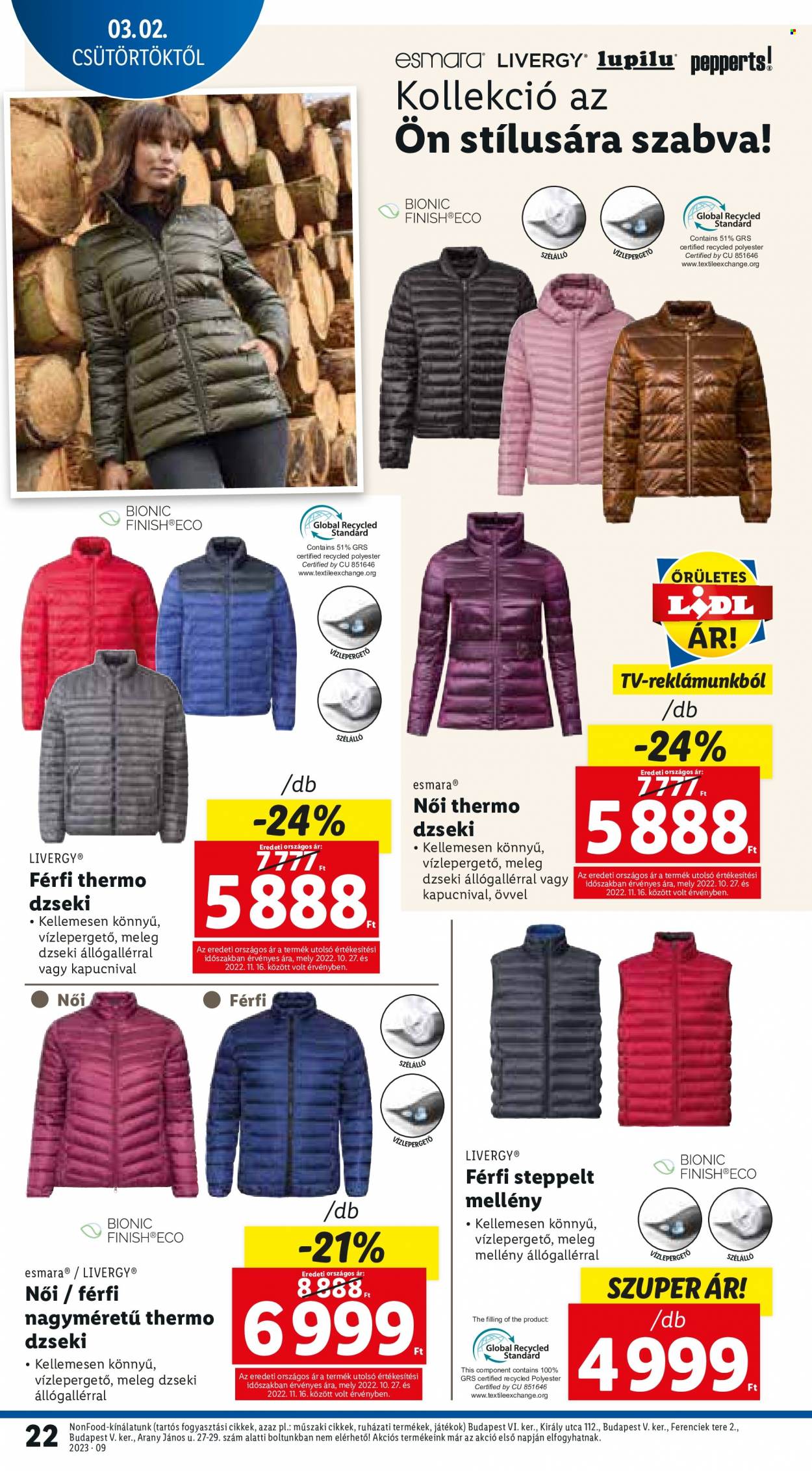 Lidl akciós újságok - 2023.03.02 - 2023.03.08. Oldal 22