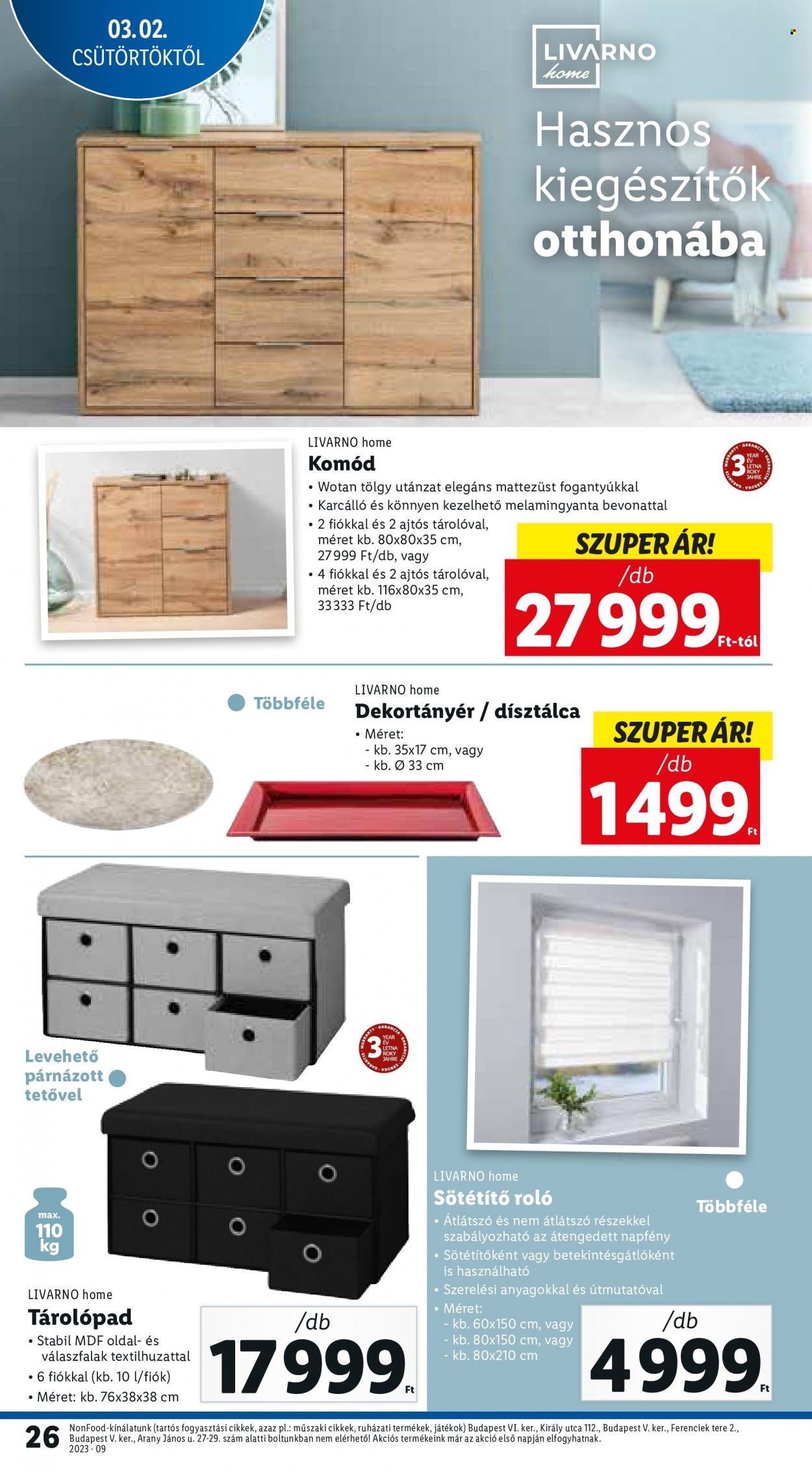 Lidl akciós újságok - 2023.03.02 - 2023.03.08. Oldal 26
