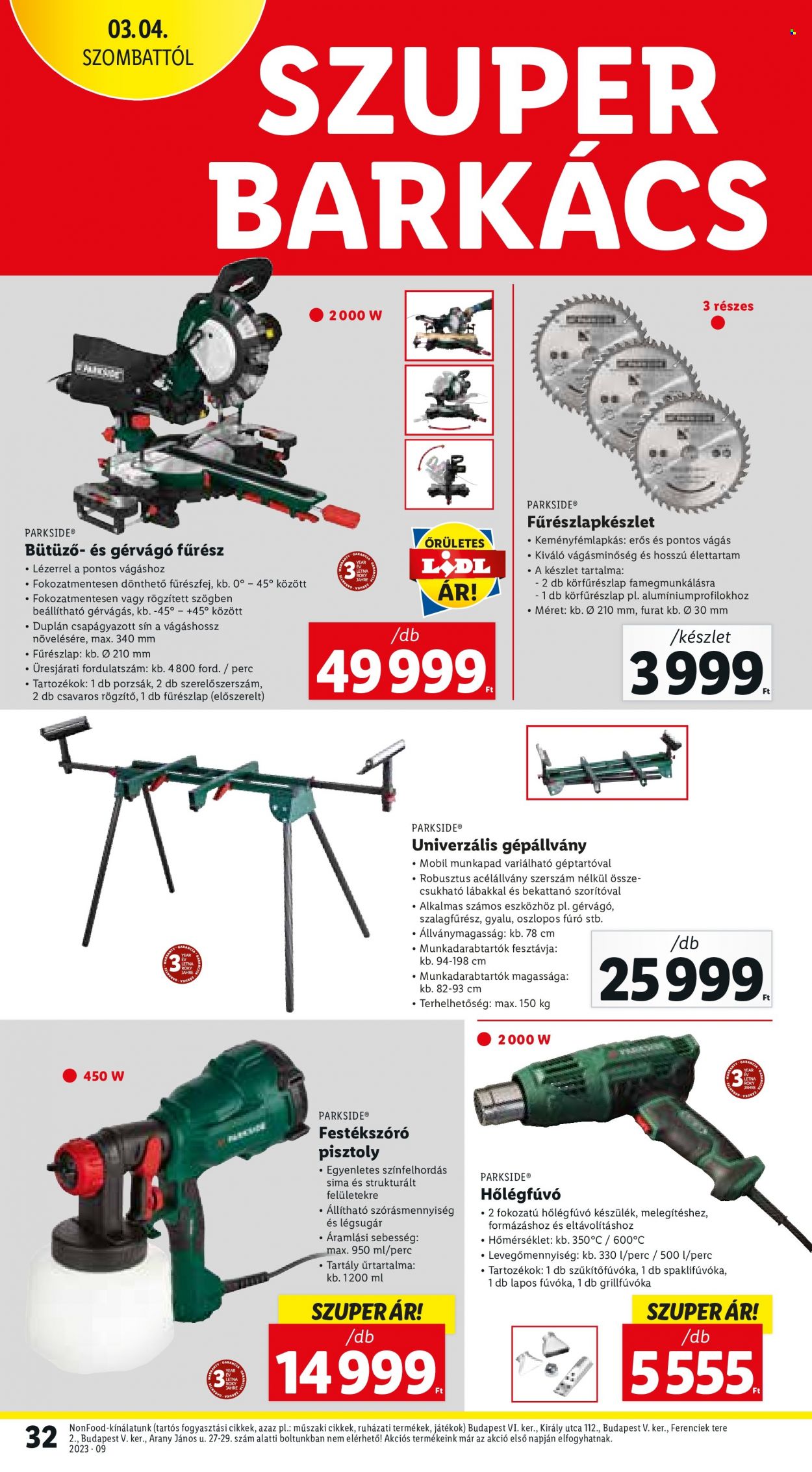 Lidl akciós újságok - 2023.03.02 - 2023.03.08. Oldal 32