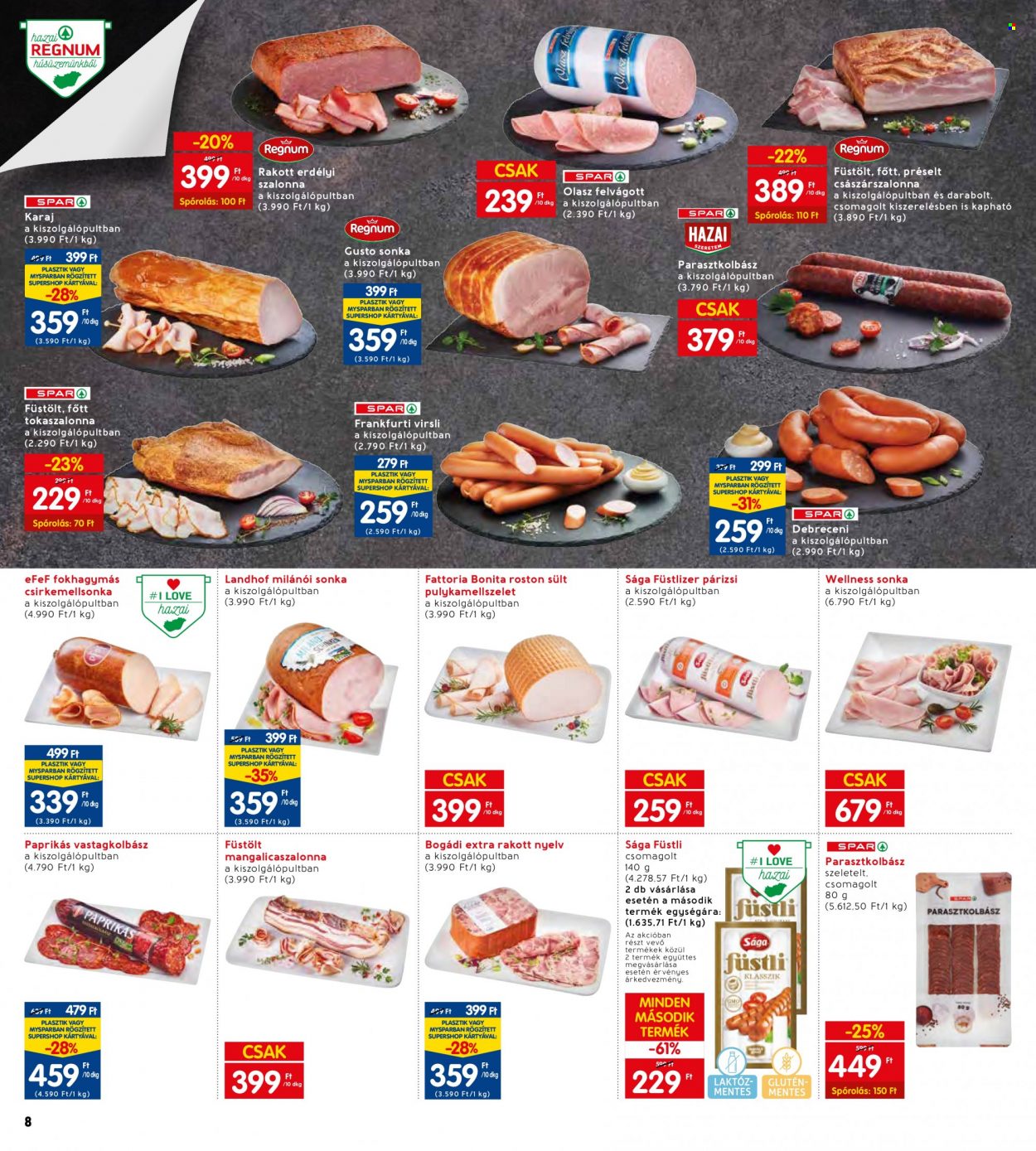 INTERSPAR akciós újságok - 2023.03.02 - 2023.03.08. Oldal 10