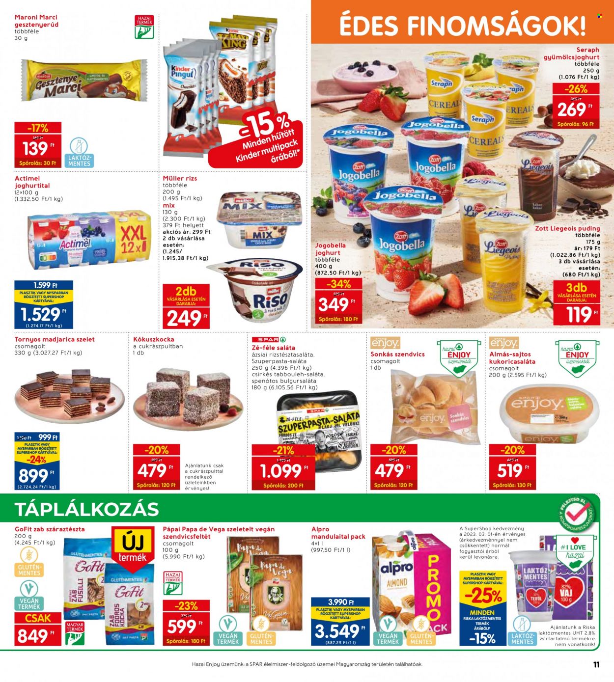 INTERSPAR akciós újságok - 2023.03.02 - 2023.03.08. Oldal 13