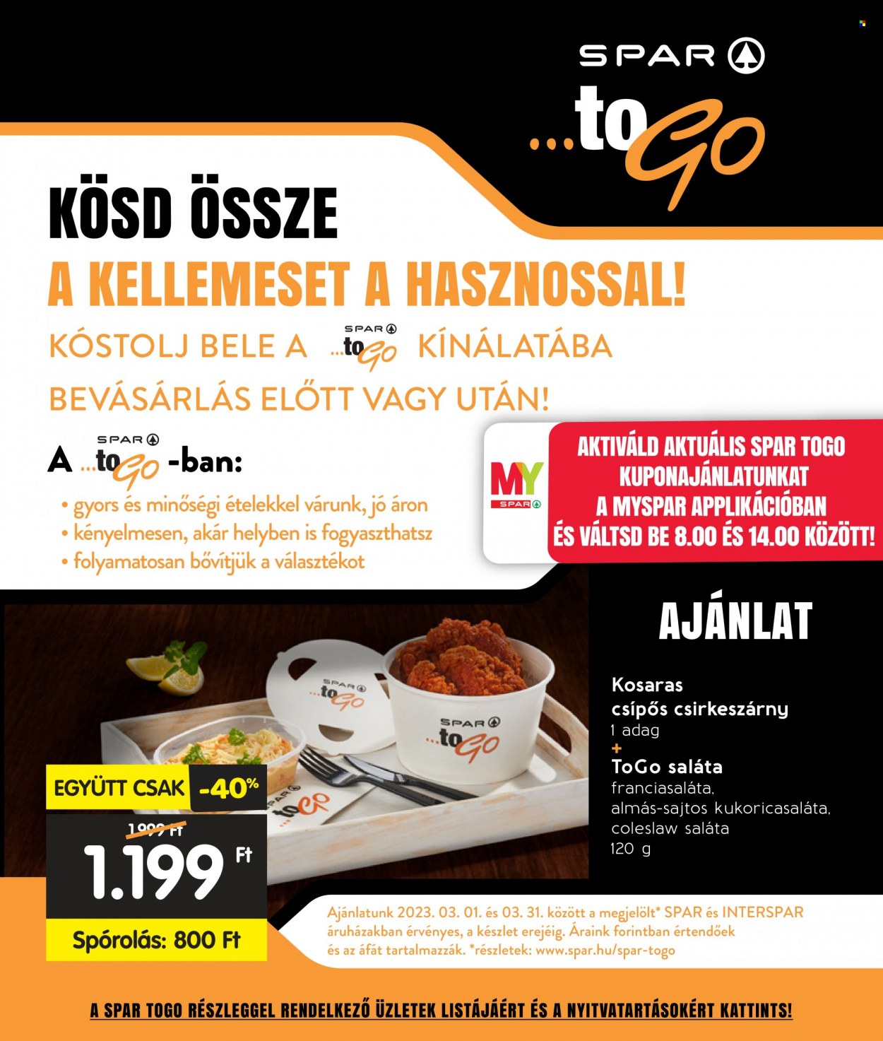 INTERSPAR akciós újságok - 2023.03.02 - 2023.03.08. Oldal 28