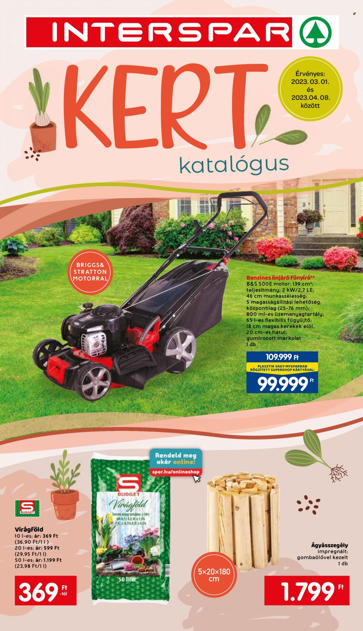 INTERSPAR akciós újságok - 2023.03.01 - 2023.04.08. Oldal 1