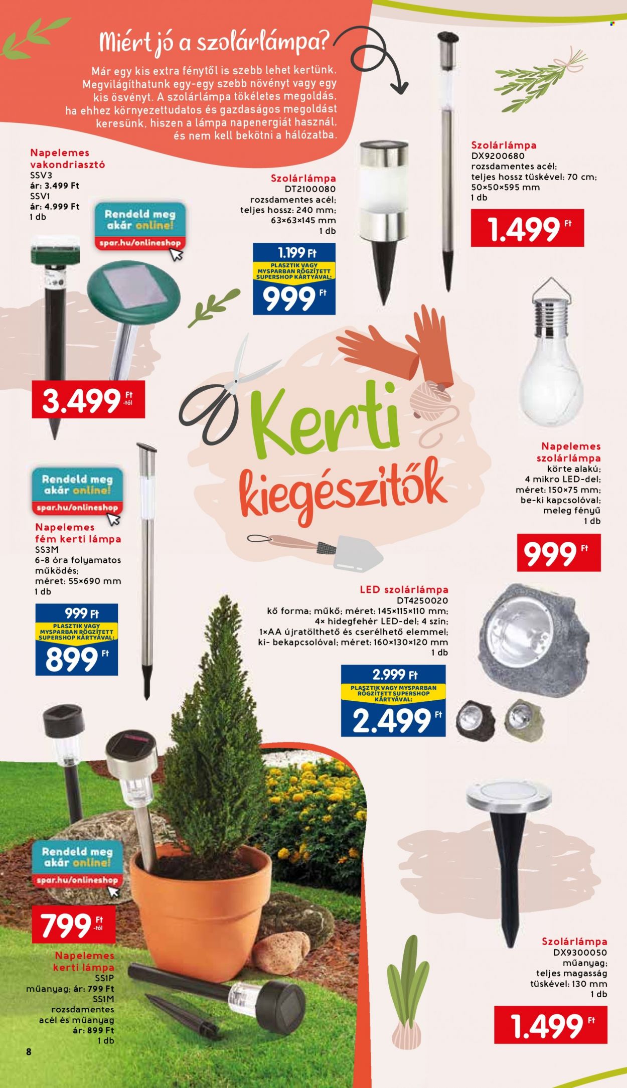 INTERSPAR akciós újságok - 2023.03.01 - 2023.04.08. Oldal 8