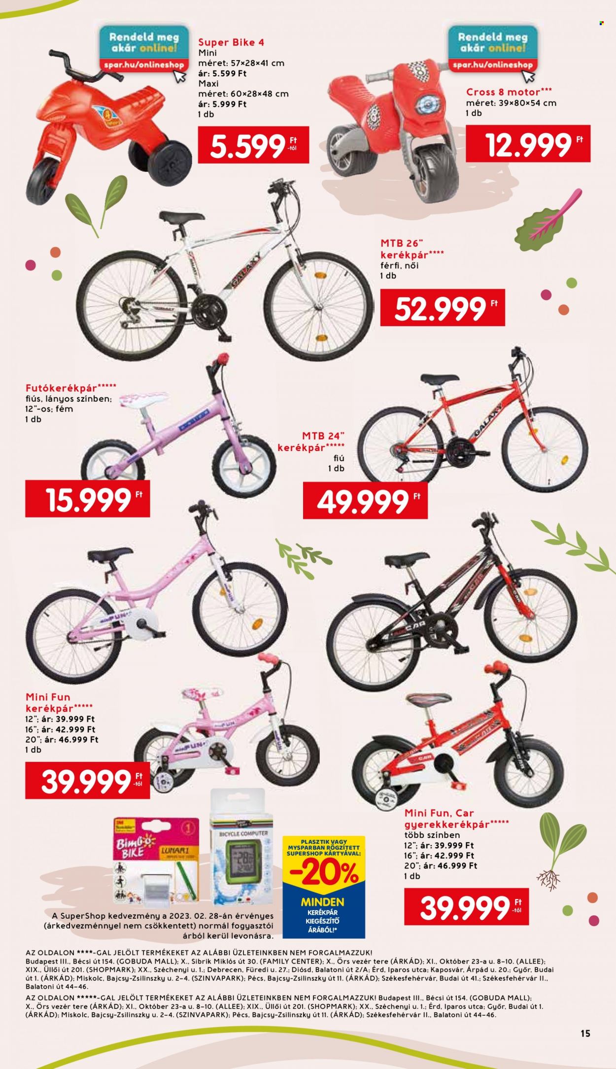 INTERSPAR akciós újságok - 2023.03.01 - 2023.04.08. Oldal 15