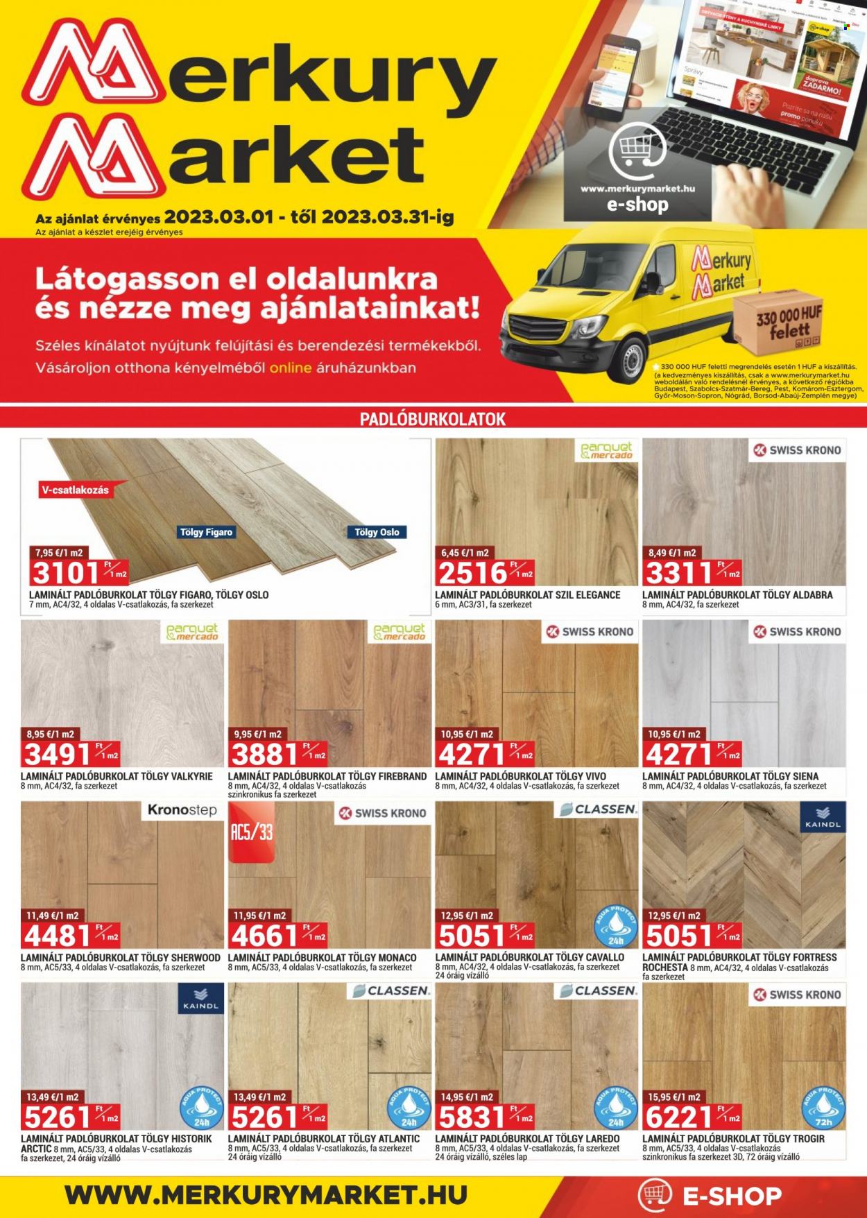 Merkury Market akciós újságok - 2023.03.01 - 2023.03.31. Oldal 1