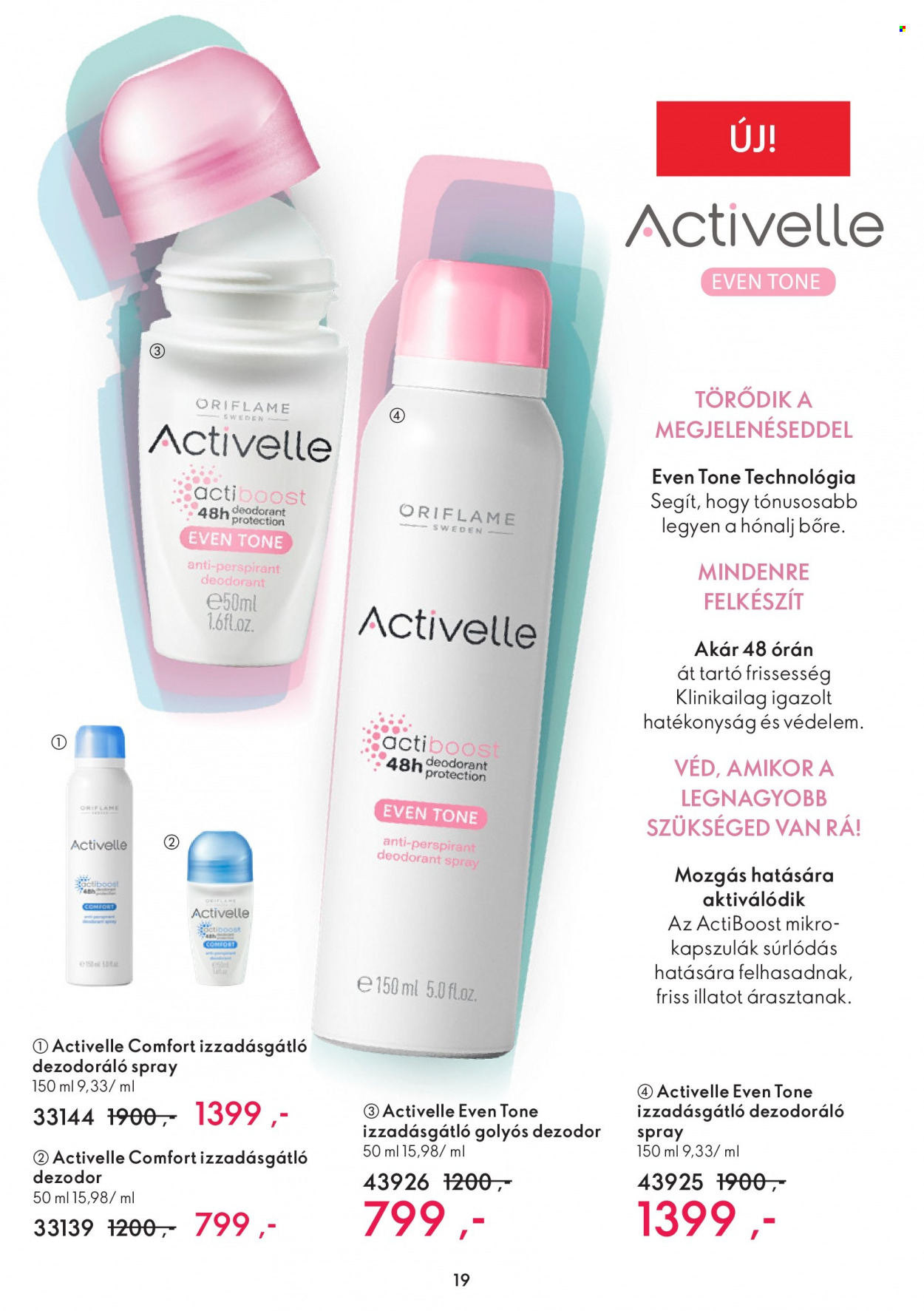 Oriflame akciós újságok - 2023.03.21 - 2023.03.21. Oldal 19