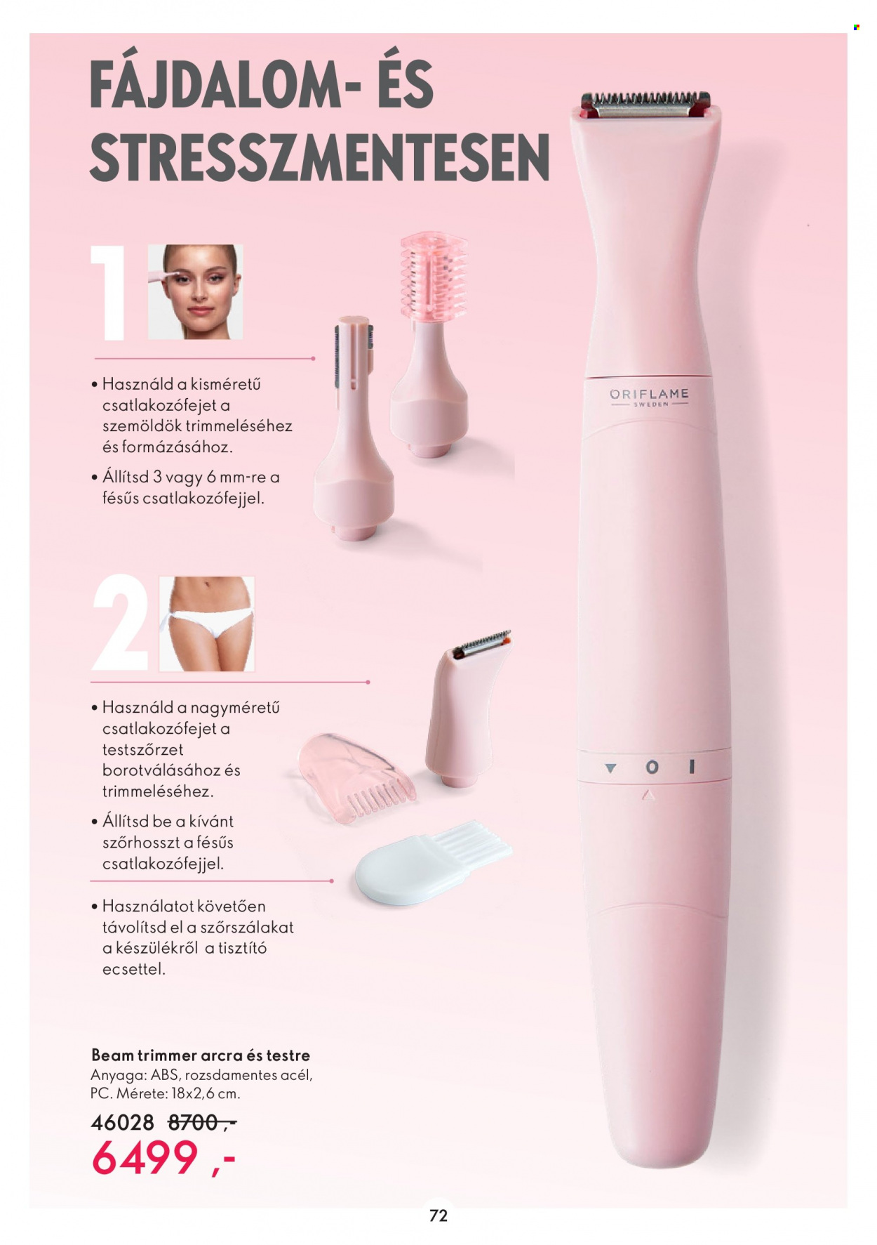 Oriflame akciós újságok - 2023.03.21 - 2023.03.21. Oldal 72