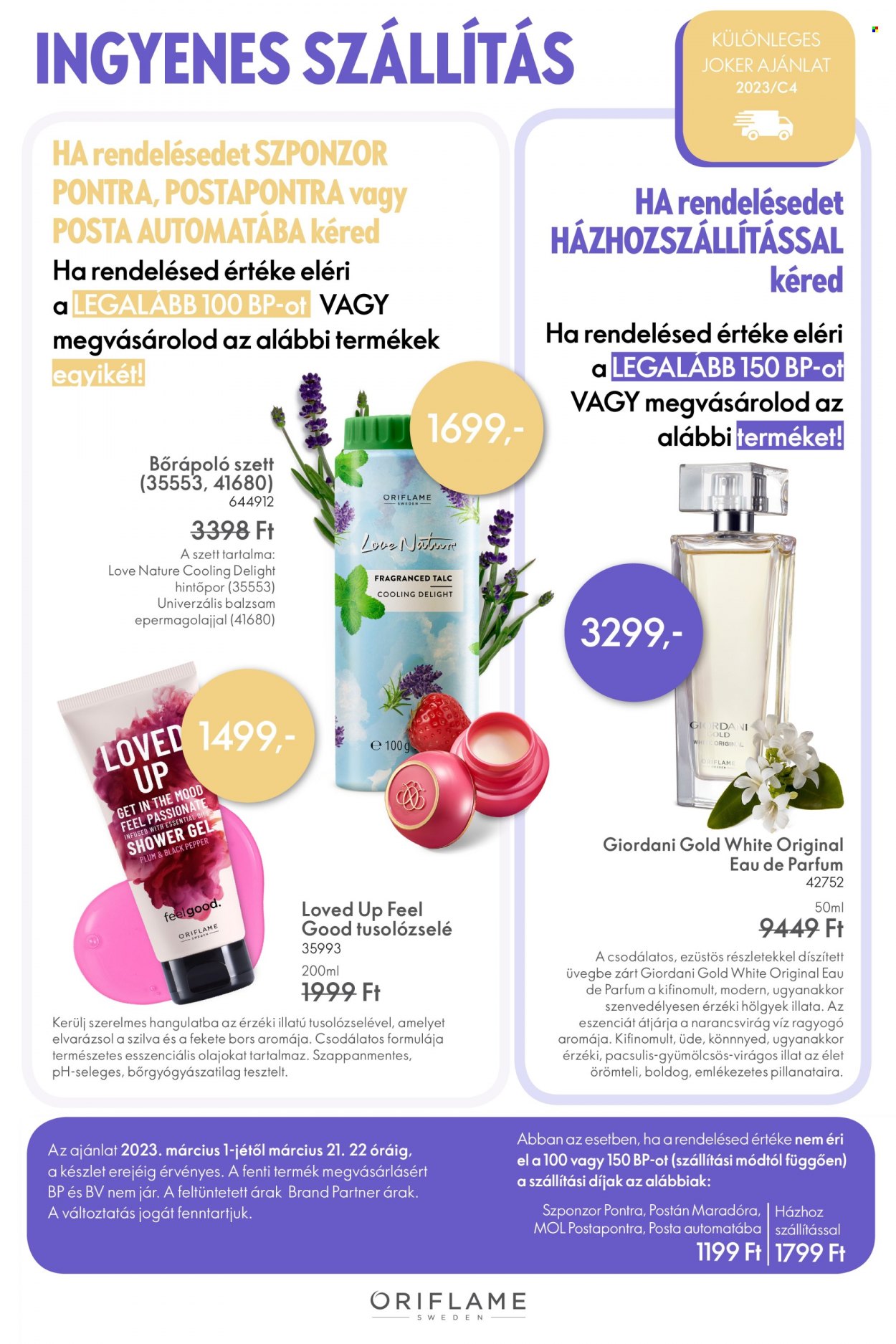 Oriflame akciós újságok - 2023.03.01 - 2023.03.21. Oldal 1