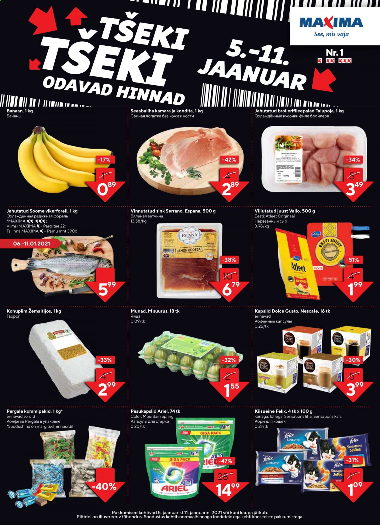 Maxima kliendileht - 05.01.2021 - 11.01.2021. Lehekülg 1