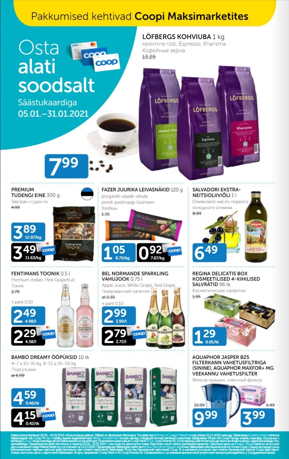 Coop kliendileht - 05.01.2021 - 11.01.2021. Lehekülg 16