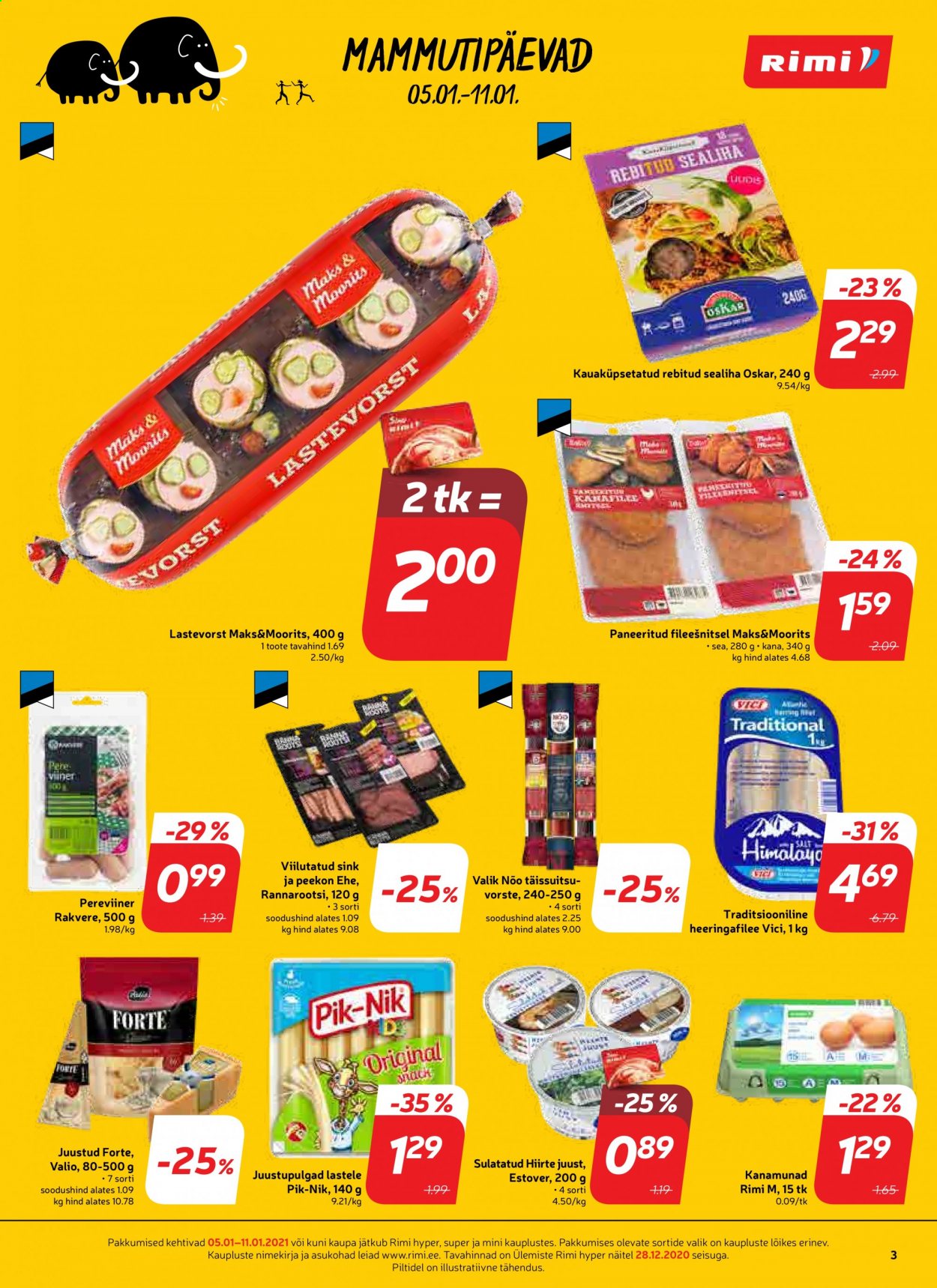 Rimi kliendileht - 05.01.2021 - 11.01.2021. Lehekülg 3