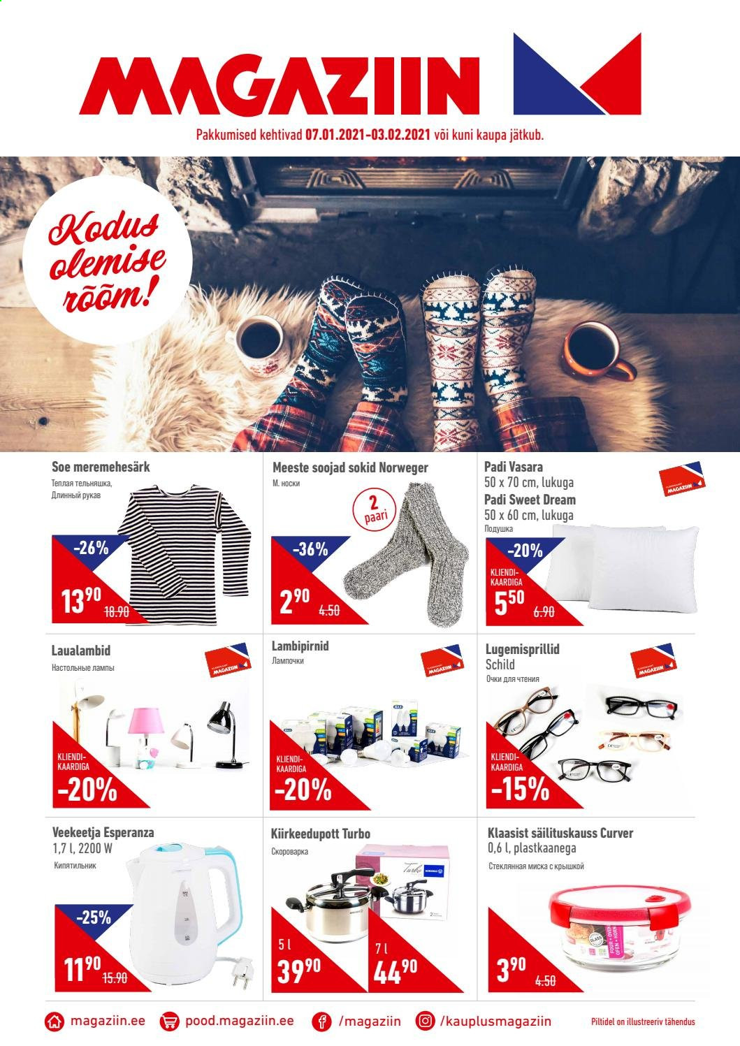 Magaziin kliendileht - 07.01.2021 - 03.02.2021. Lehekülg 1