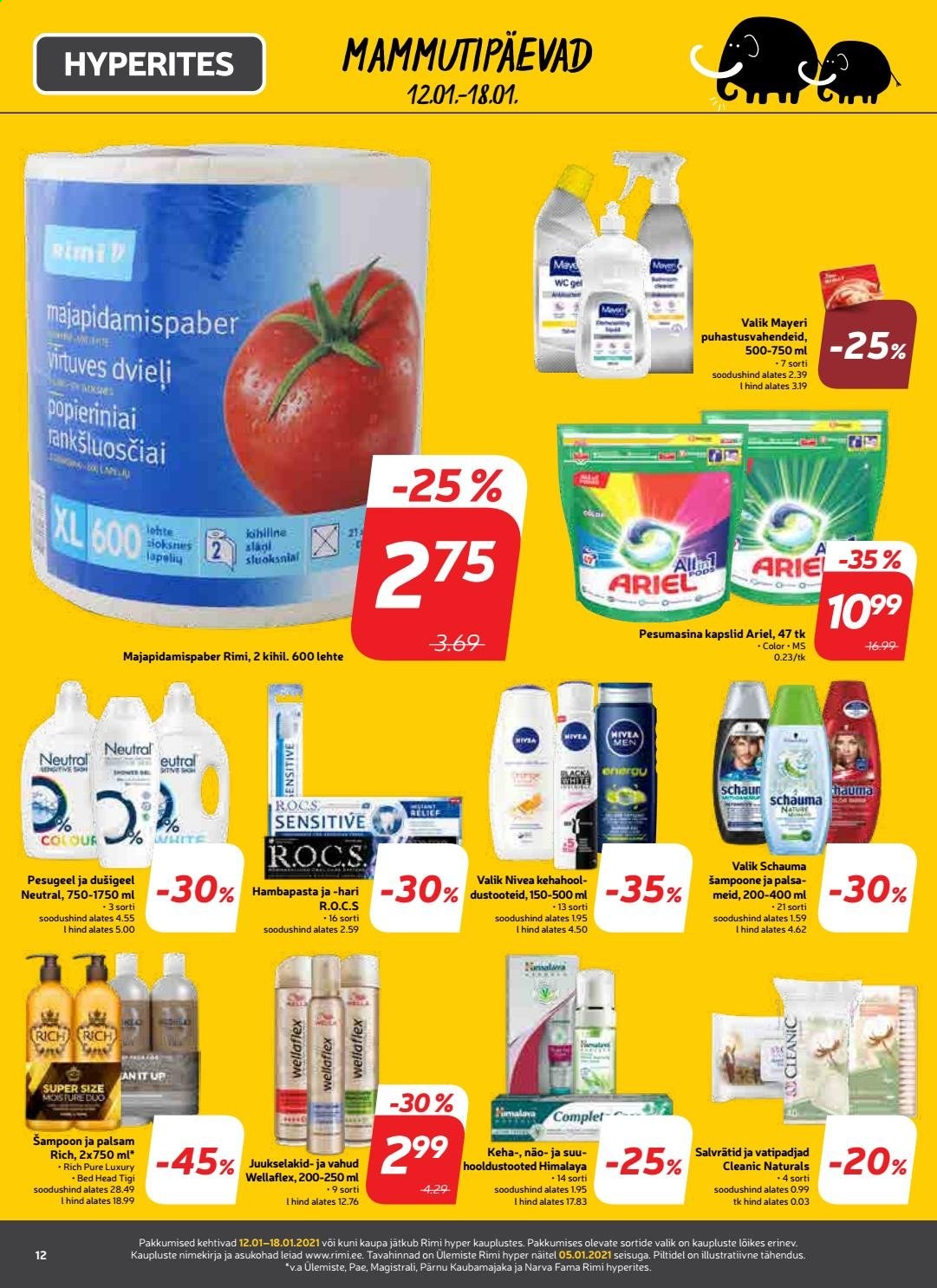 Rimi kliendileht - 12.01.2021 - 18.01.2021. Lehekülg 12