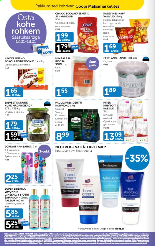 Coop kliendileht - 12.01.2021 - 18.01.2021. Lehekülg 12