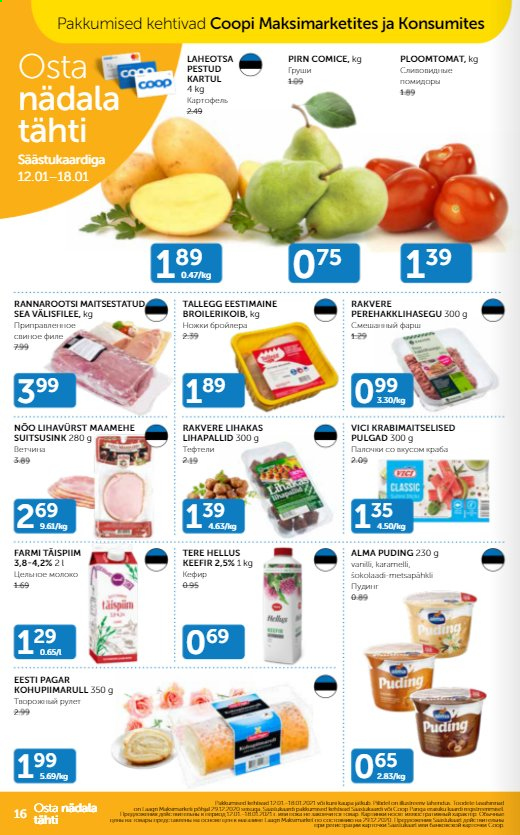 Coop kliendileht - 12.01.2021 - 18.01.2021. Lehekülg 16