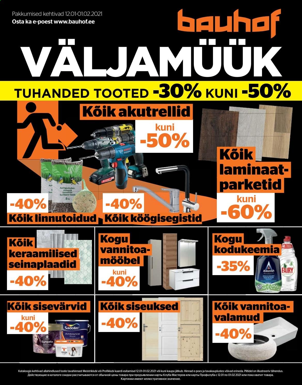 Bauhof kliendileht - 12.01.2021 - 01.02.2021. Lehekülg 1