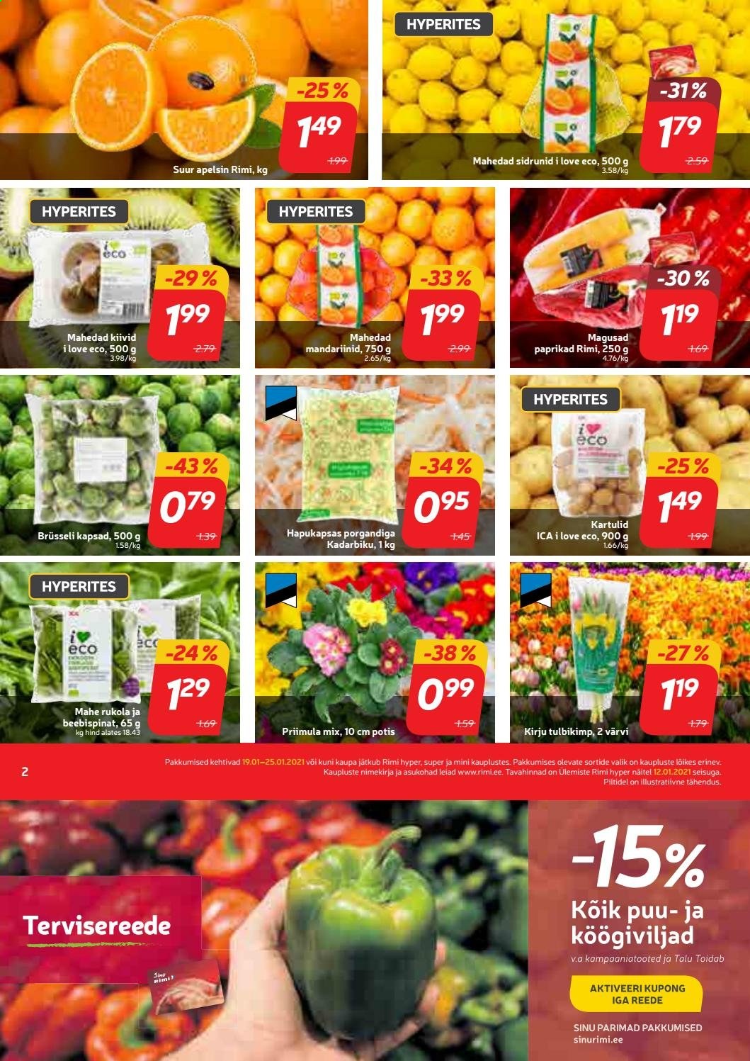 Rimi kliendileht - 19.01.2021 - 25.01.2021. Lehekülg 2
