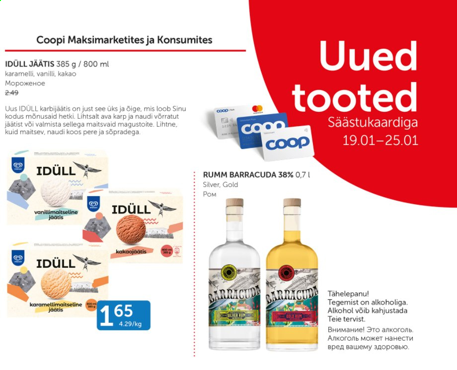 Coop kliendileht - 19.01.2021 - 25.01.2021. Lehekülg 1