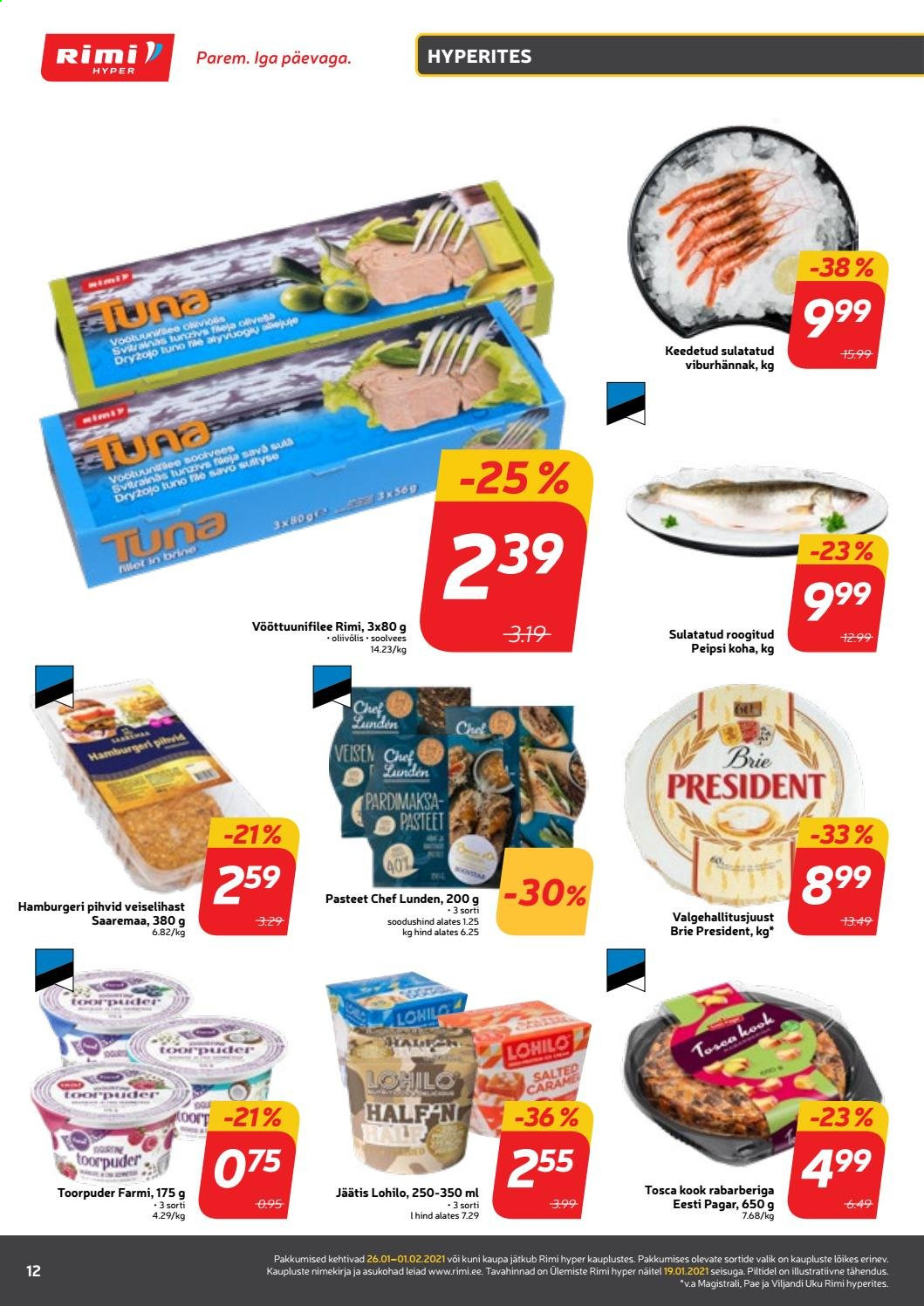 Rimi kliendileht - 26.01.2021 - 01.02.2021. Lehekülg 12
