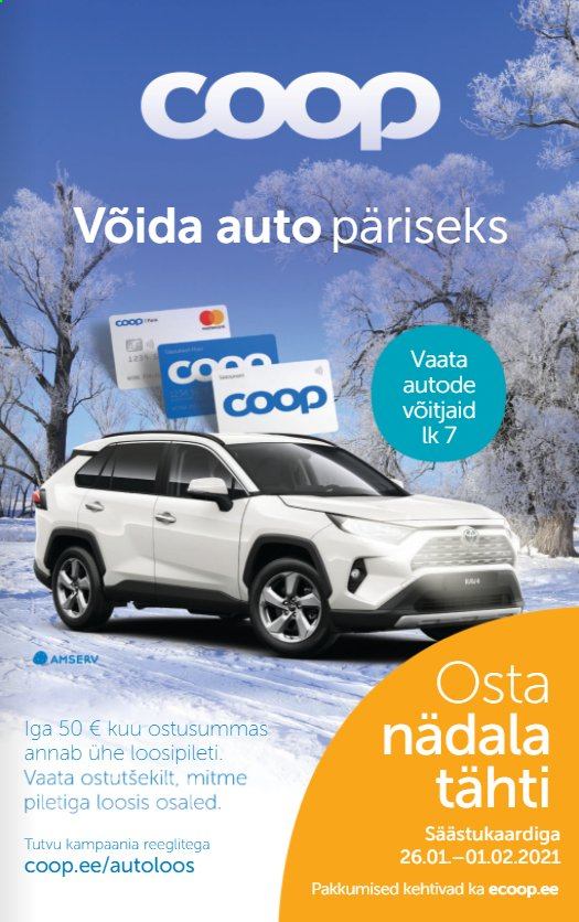 Coop kliendileht - 26.01.2021 - 01.02.2021. Lehekülg 1