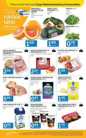 Kaupluse Coop kliendileht - 02.02.2021 - 08.02.2021.