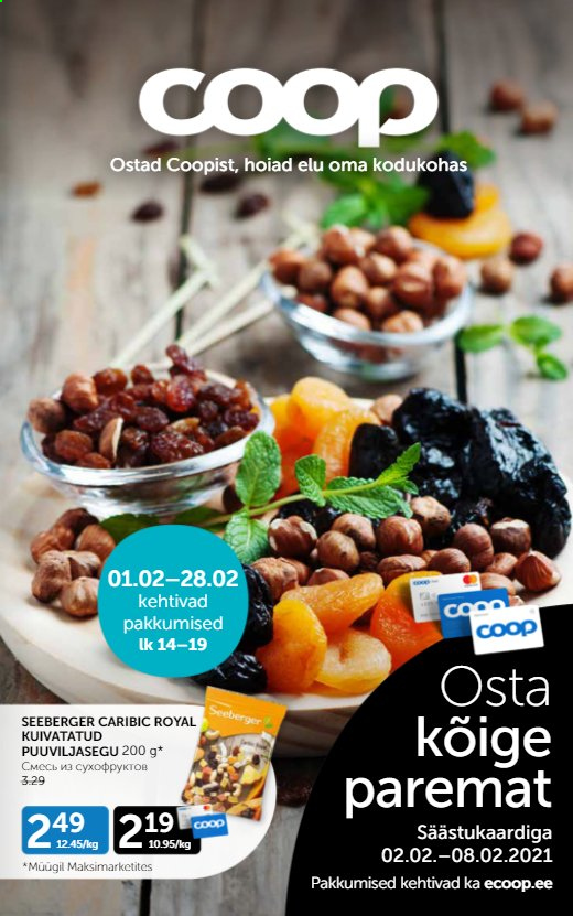 Coop kliendileht - 02.02.2021 - 08.02.2021. Lehekülg 1