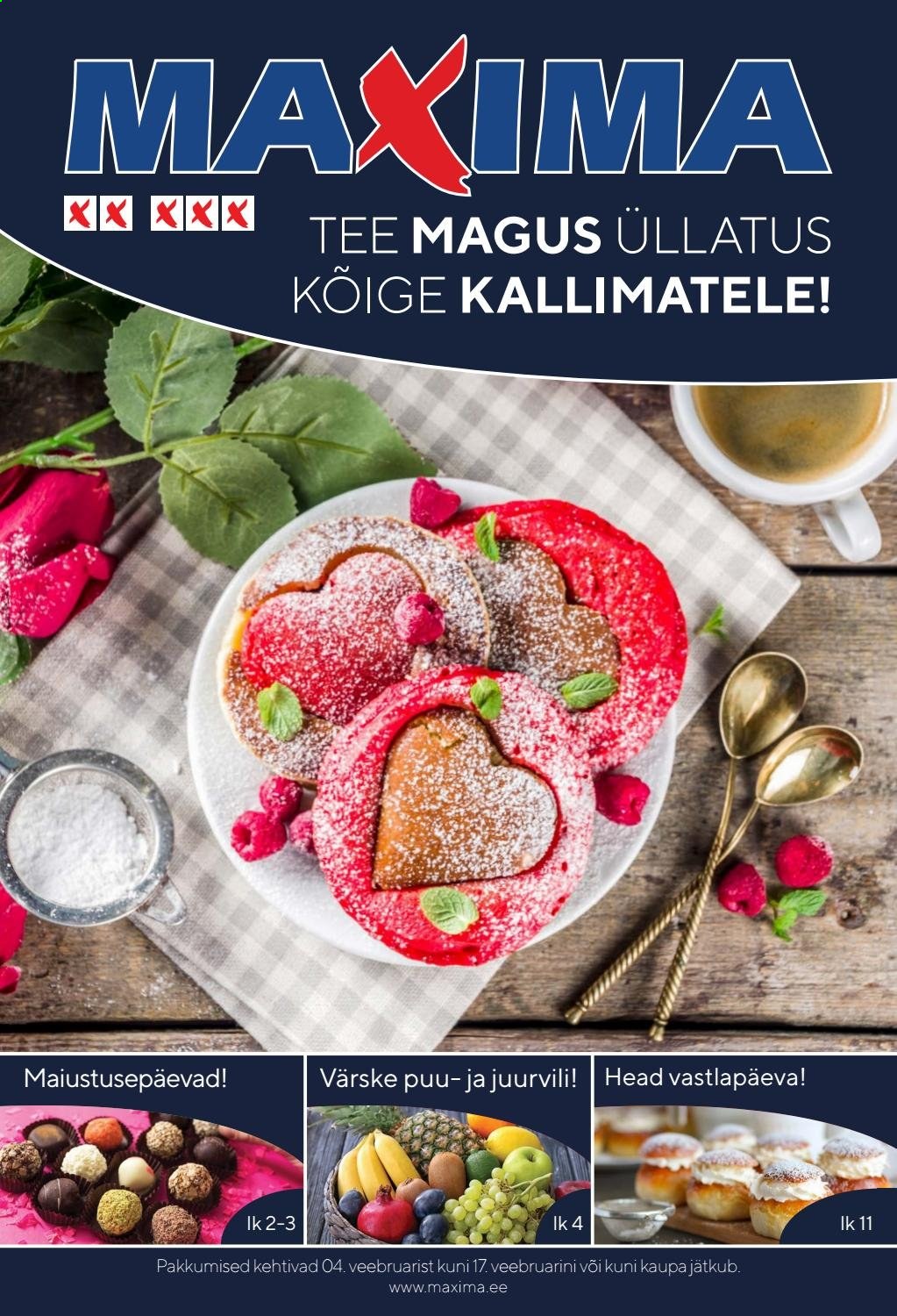 Maxima kliendileht - 04.02.2021 - 17.02.2021. Lehekülg 1