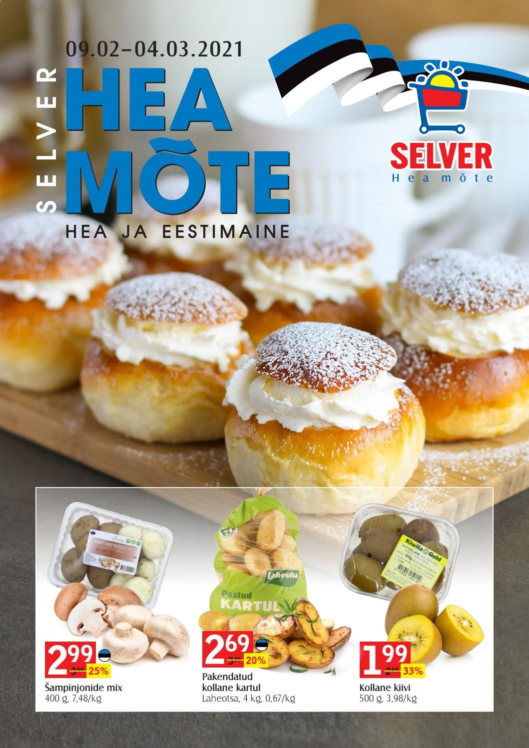 Selver kliendileht - 09.02.2021 - 04.03.2021. Lehekülg 1