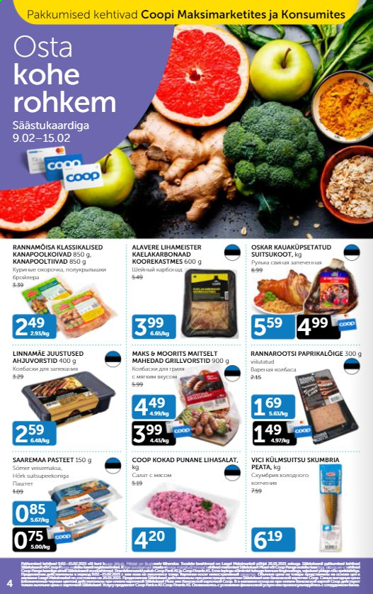 Coop kliendileht - 09.02.2021 - 15.02.2021. Lehekülg 4