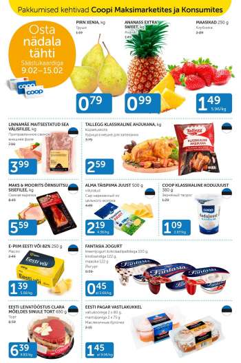 Kaupluse Coop kliendileht - 09.02.2021 - 15.02.2021.
