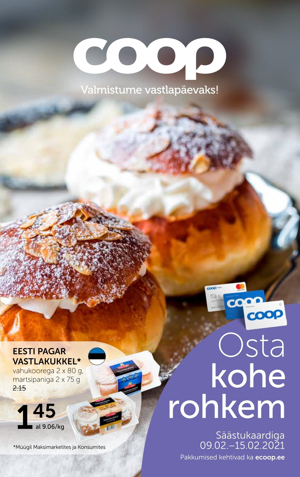 Coop kliendileht - 09.02.2021 - 15.02.2021. Lehekülg 1