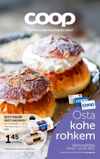 Kaupluse Coop kliendileht - 09.02.2021 - 15.02.2021.
