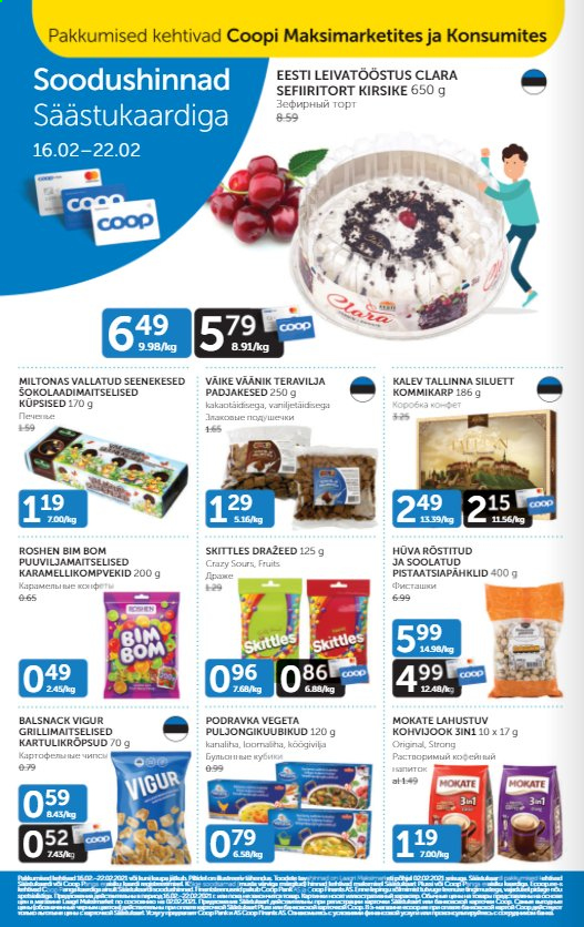 Coop kliendileht - 16.02.2021 - 22.02.2021. Lehekülg 6