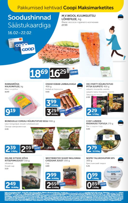 Coop kliendileht - 16.02.2021 - 22.02.2021. Lehekülg 8
