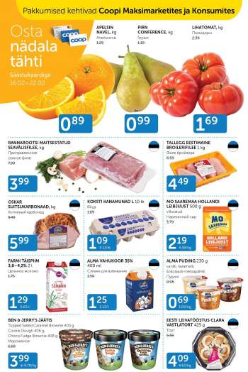 Kaupluse Coop kliendileht - 16.02.2021 - 22.02.2021.