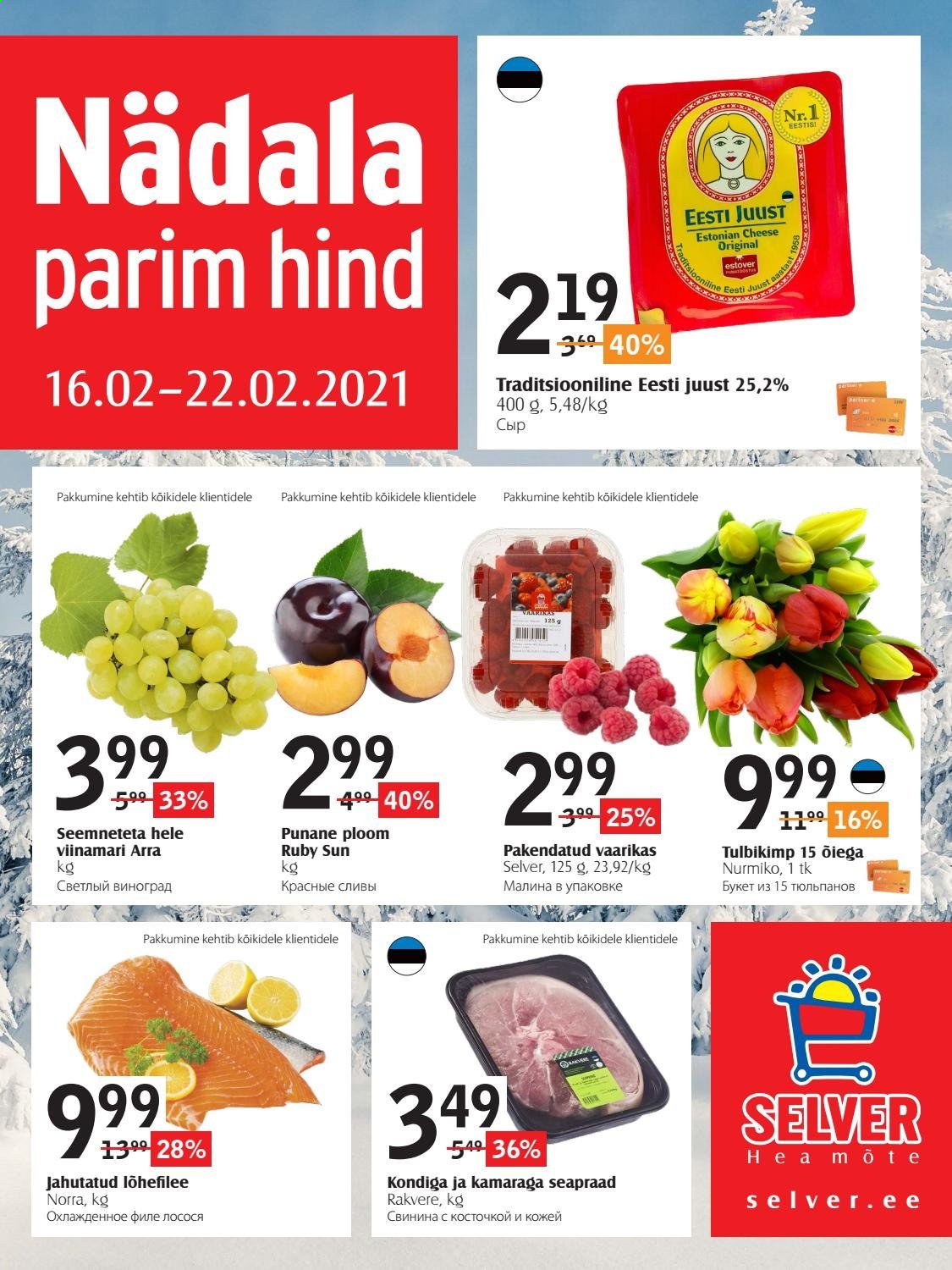 Selver kliendileht - 16.02.2021 - 22.02.2021. Lehekülg 1