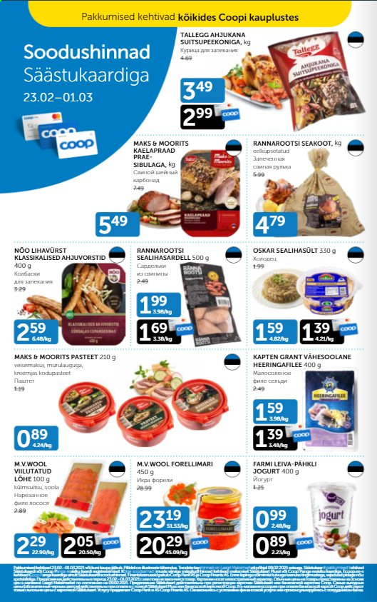 Coop kliendileht - 23.02.2021 - 01.03.2021. Lehekülg 2