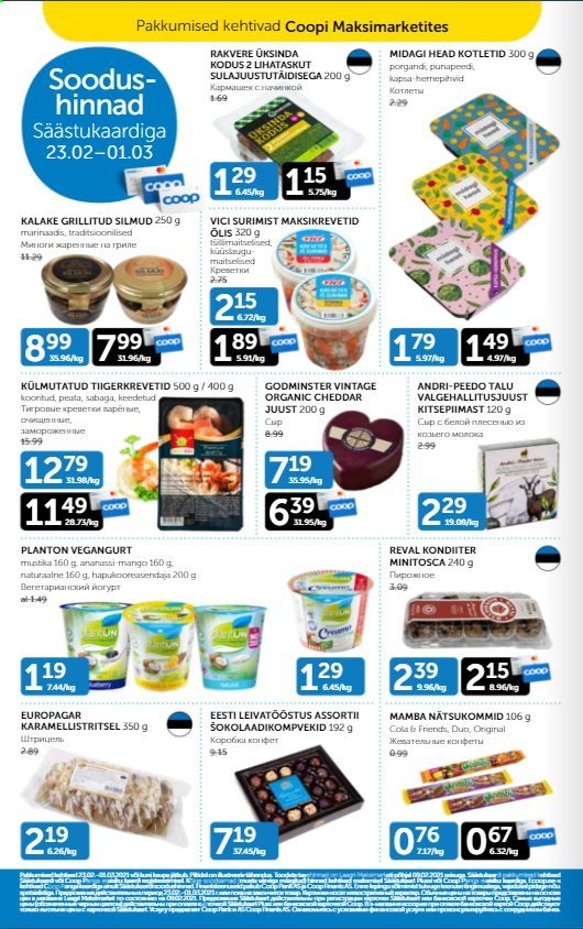 Coop kliendileht - 23.02.2021 - 01.03.2021. Lehekülg 8