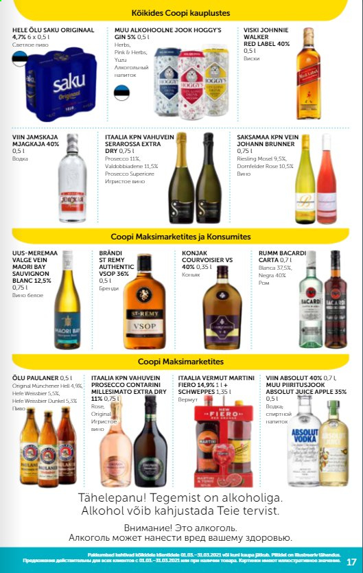 Coop kliendileht - 02.03.2021 - 08.03.2021. Lehekülg 17