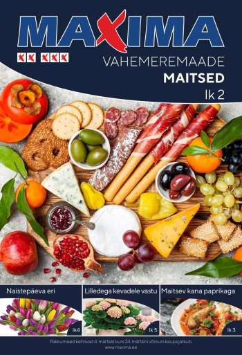 Kaupluse Maxima kliendileht - 04.03.2021 - 24.03.2021.
