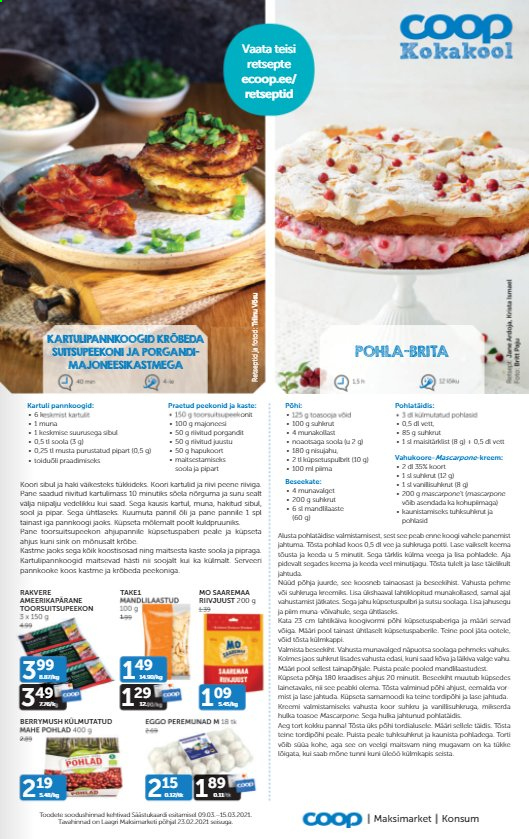 Coop kliendileht - 09.03.2021 - 15.03.2021. Lehekülg 15