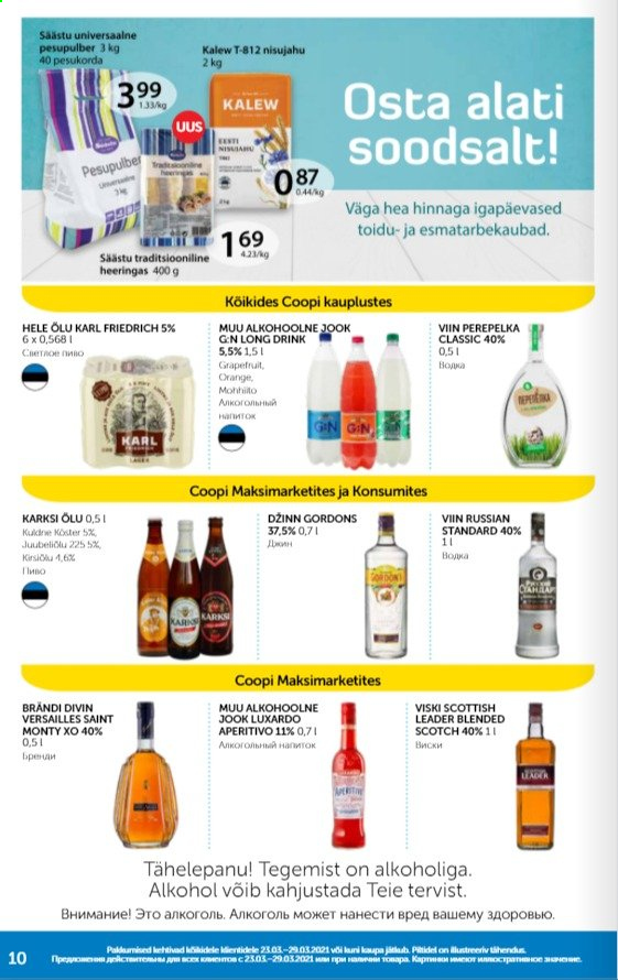Coop kliendileht - 23.03.2021 - 29.03.2021. Lehekülg 10