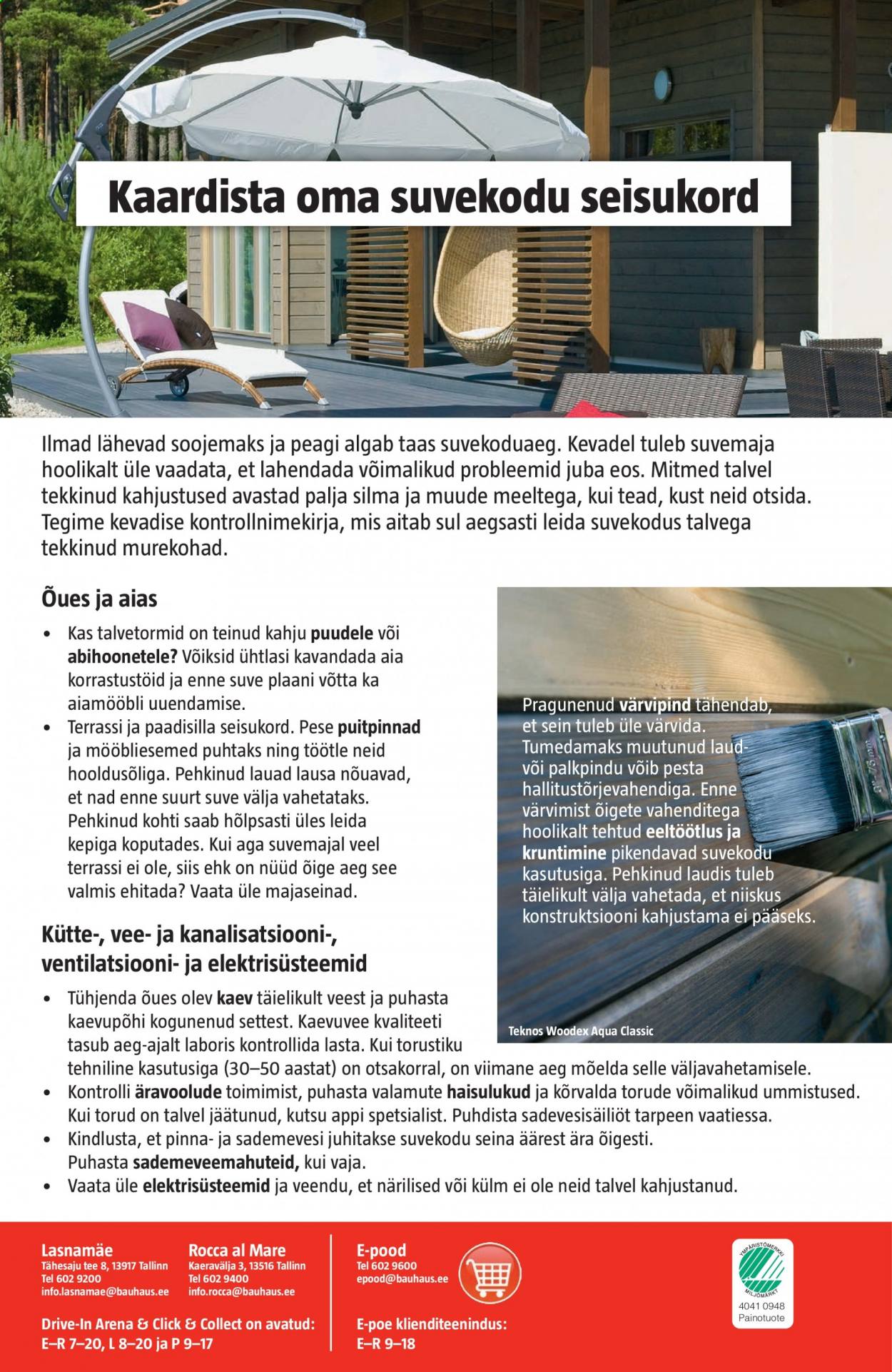 thumbnail - Kaupluse Bauhaus kliendileht - 24.03.2021 - 06.04.2021 - soodustooted - Woodex. Lehekülg 2.